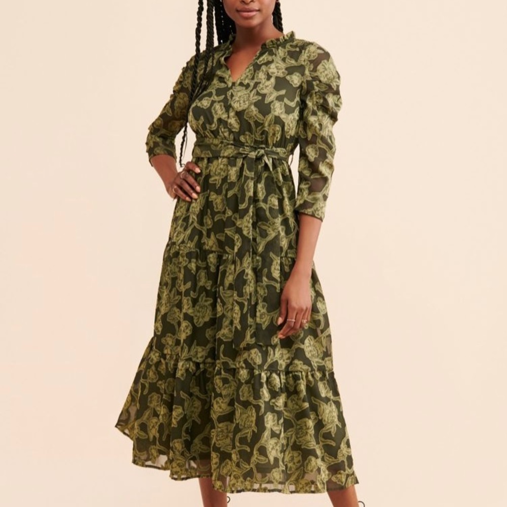 Anthropologie maxi dress.